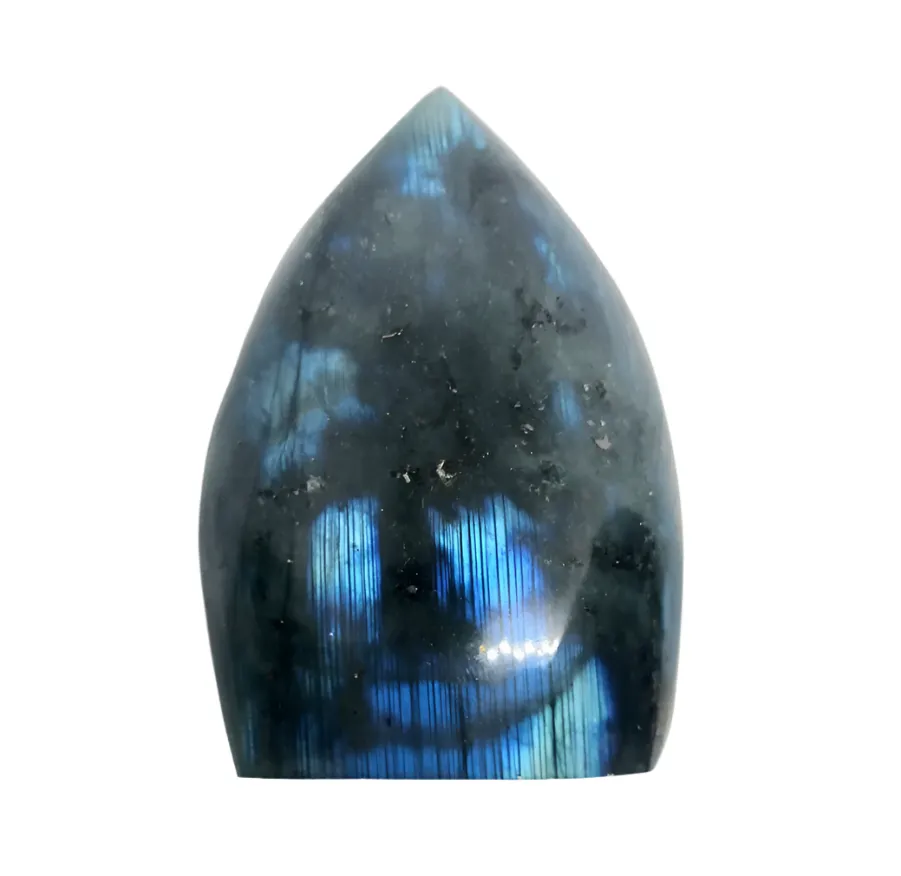 213G  Labradorite Crystal Teardrop Point