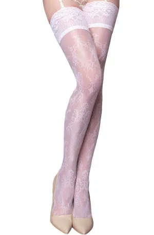 Ballerina 584 White Hold Ups