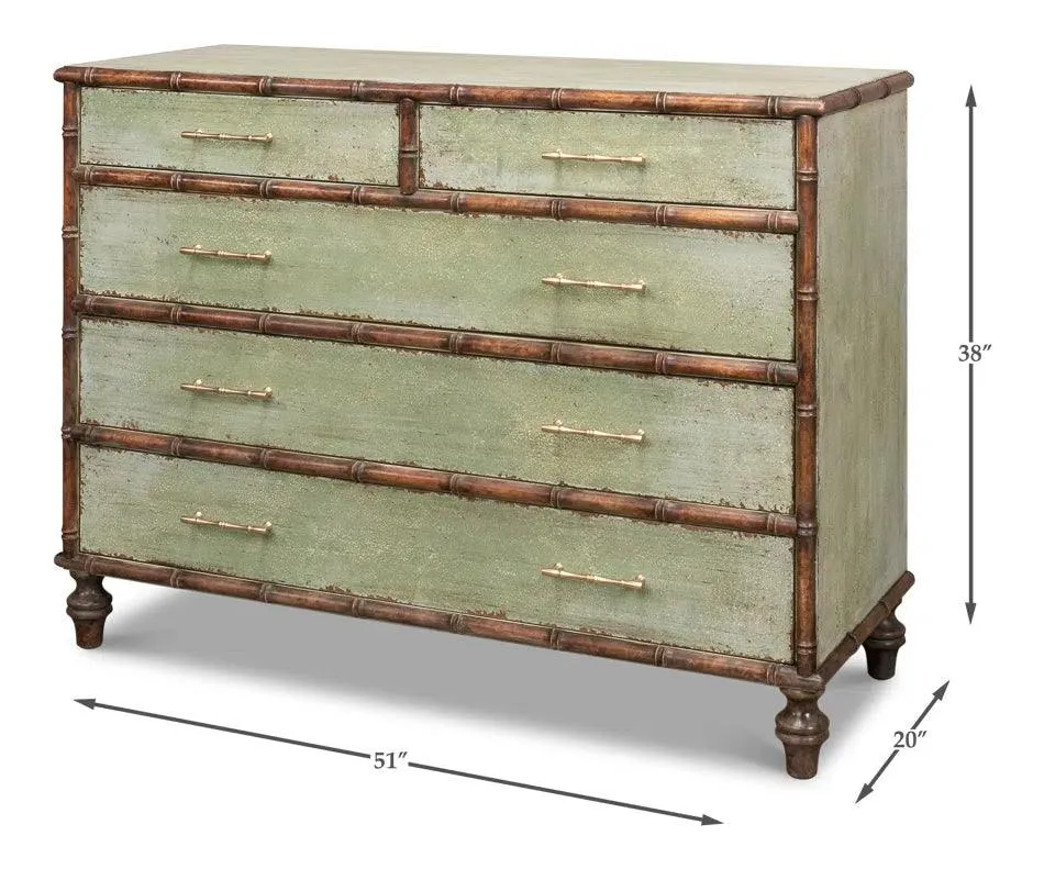 Bambusa Dresser Willow Green