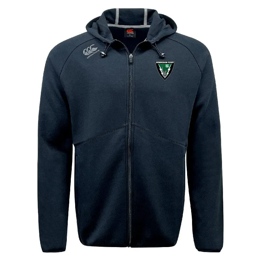 Birmingham Rugby Tempo Vapodri Full-Zip Hoodie by Canterbury