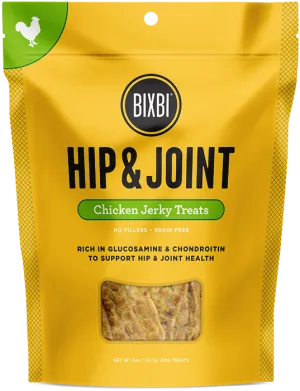 Bixbi Hip & Joint Chicken Breast Jerky Dog Treats