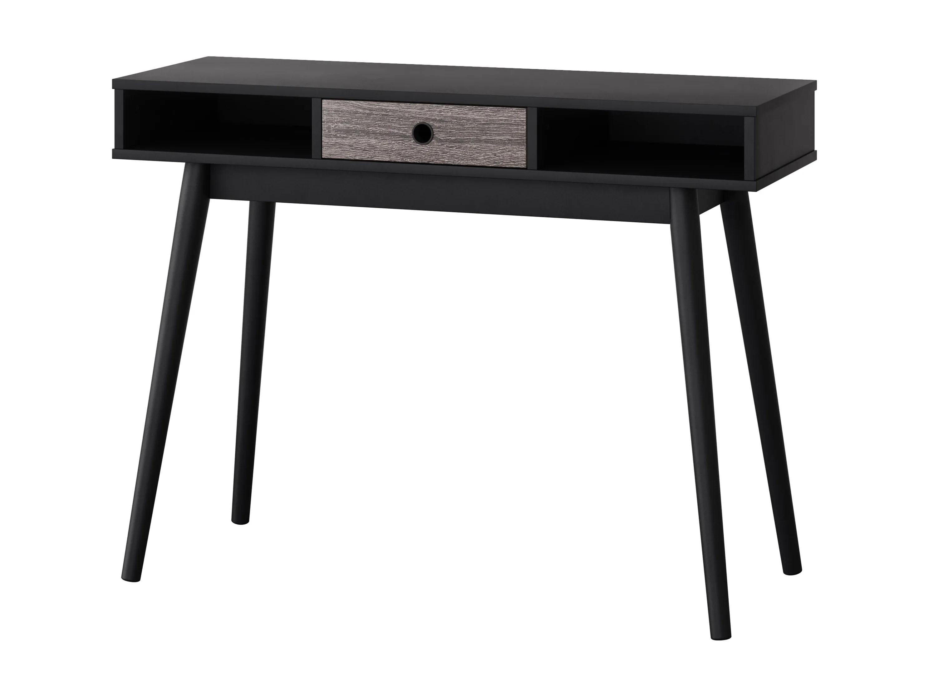 Black Mid Century Desk