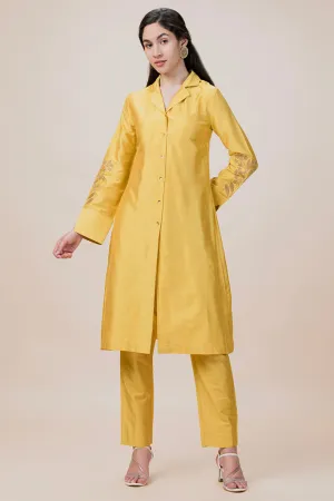 Blazer Style Festival Kurta Set