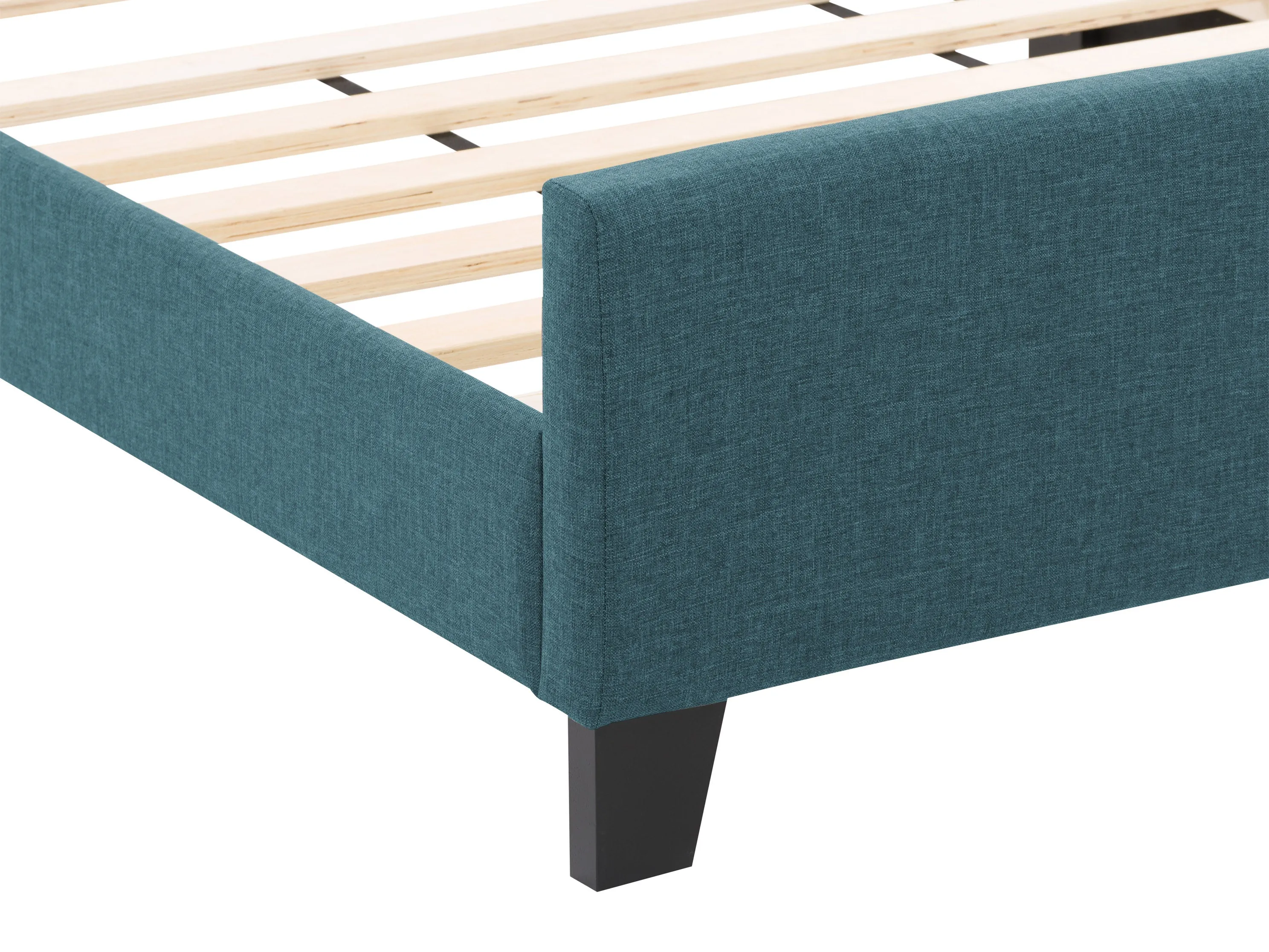 Blue Twin/Single Panel Bed