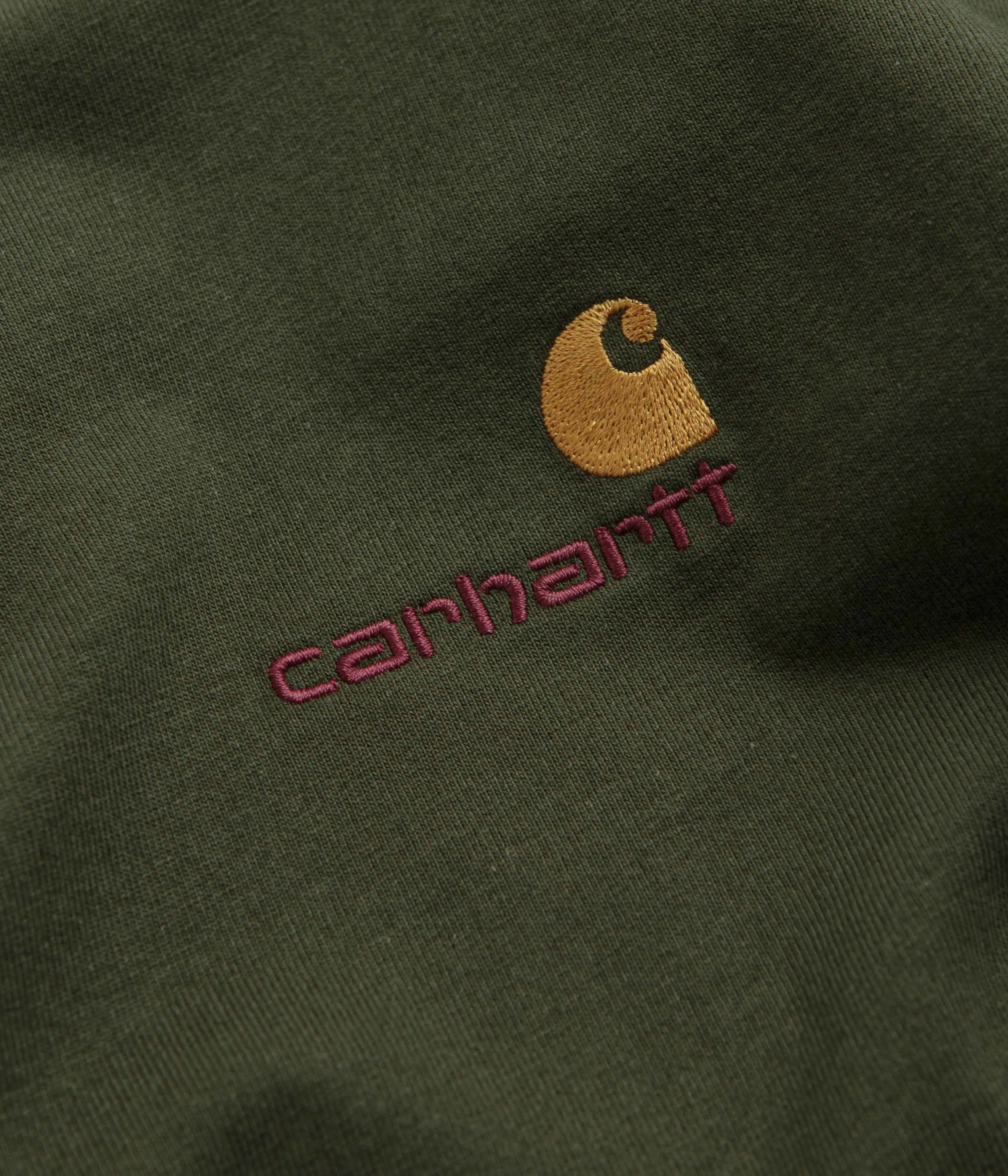 Carhartt American Script T-Shirt - Tarragon