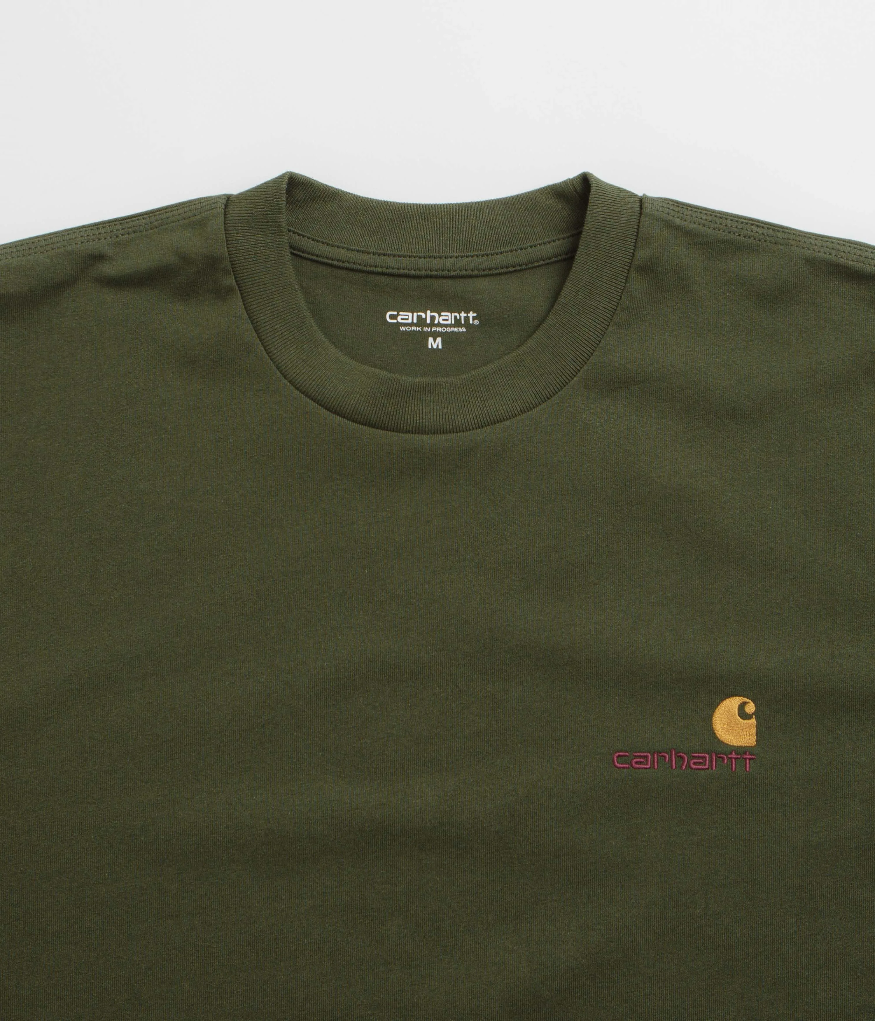 Carhartt American Script T-Shirt - Tarragon