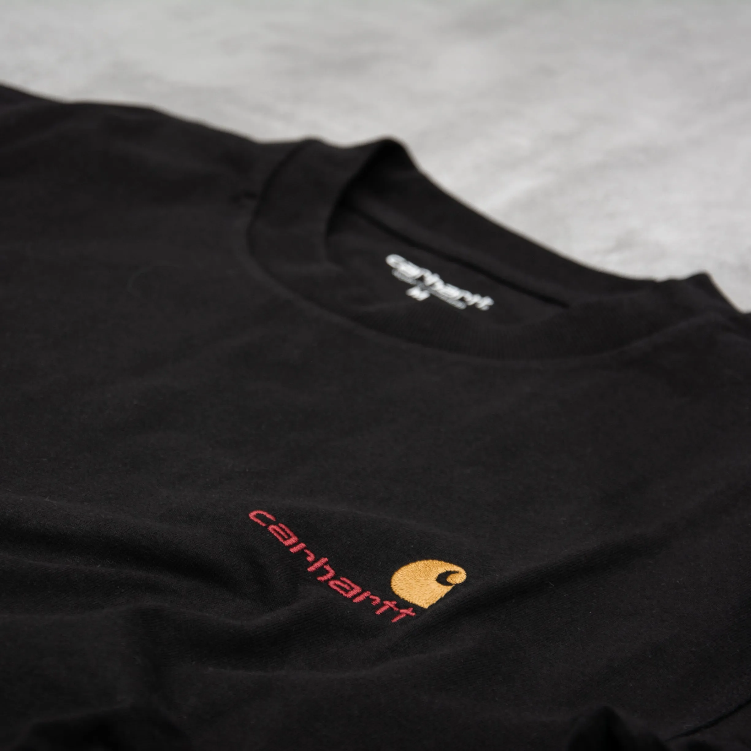 Carhartt WIP American Script S/S Tee - Black