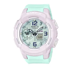 Casio Baby-G Summertime Pastel Colors Two Tone Resin Band Watch BGA230PC-6B BGA-230PC-6B