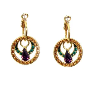 Charm Earrings, Gold