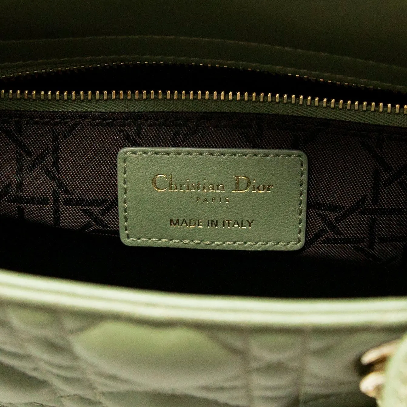 Dior Green Small Lady Dior