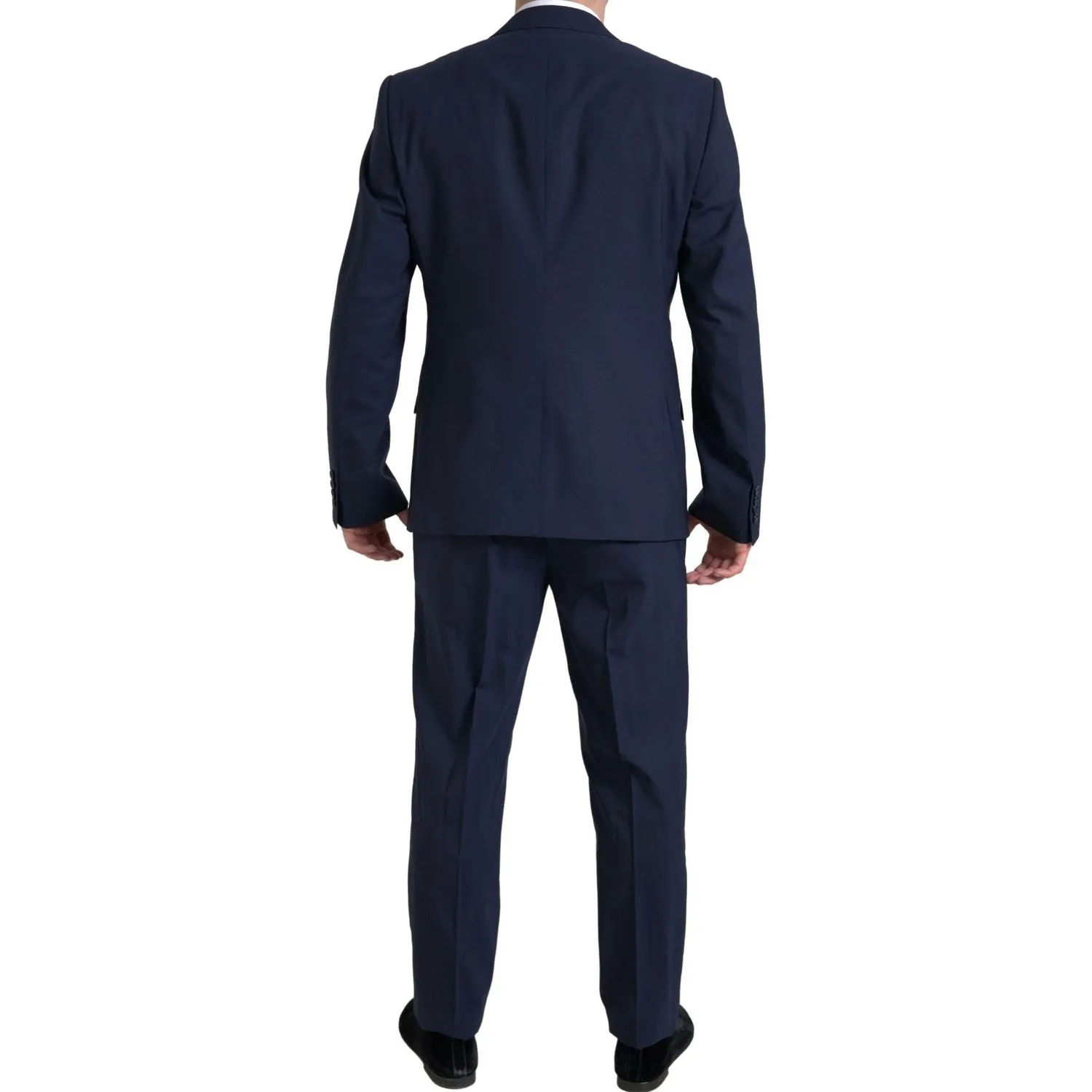 Dolce & Gabbana Elegant Blue Martini Slim Fit Two-Piece Suit