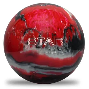 Elite Star Red Black White Bowling Ball