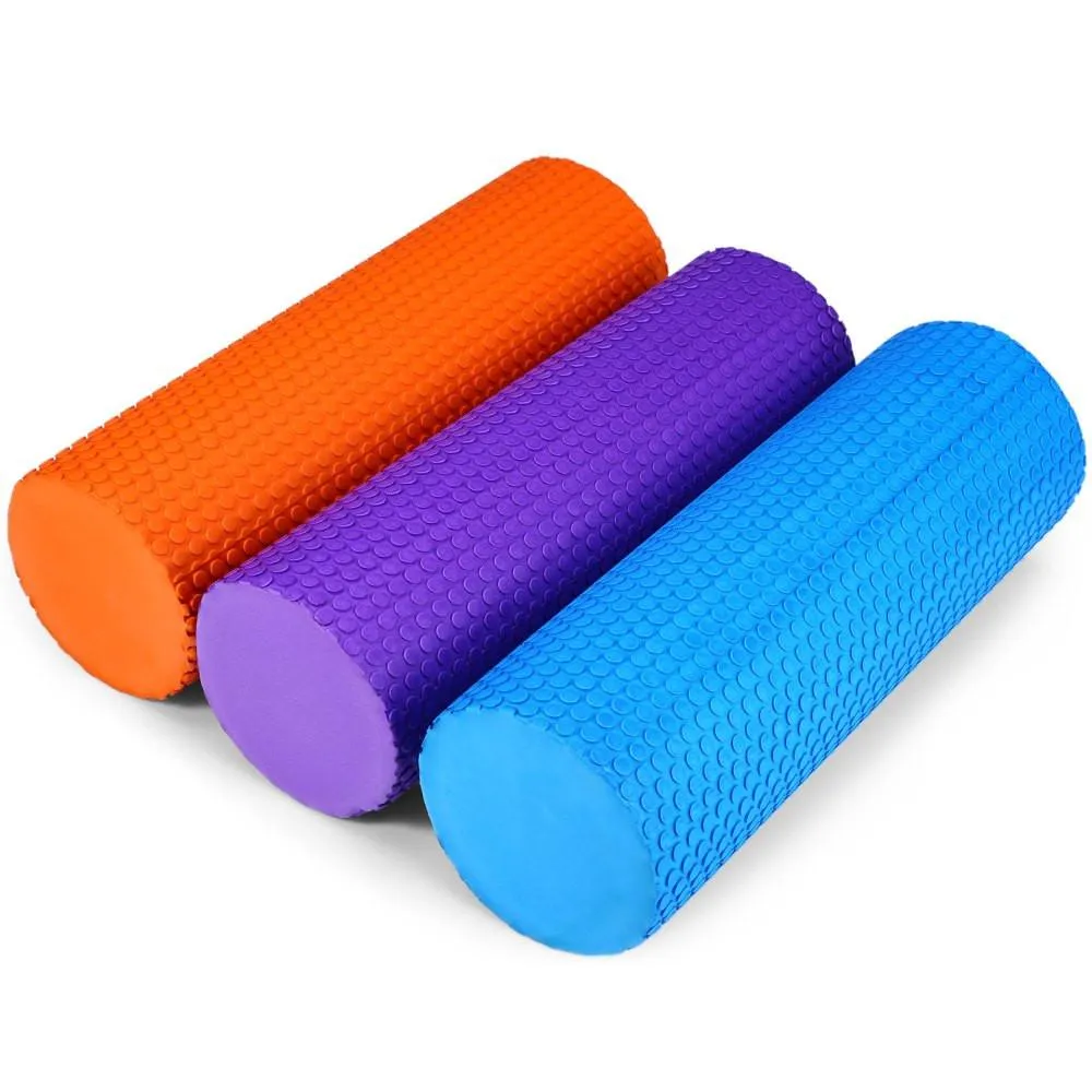 EVA Foam Roller 32cm Yoga Pilates - Orange