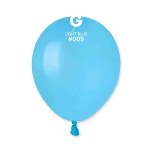 Gemar - 5" Light Blue Latex Balloons #009 (100pcs)