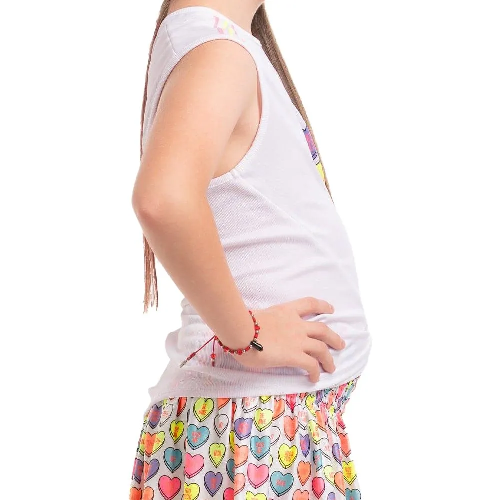 Girl's Candy Crush Tennis Tank Multicolor