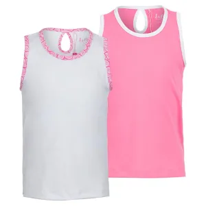 Girls' Keyhole Tennis Tank