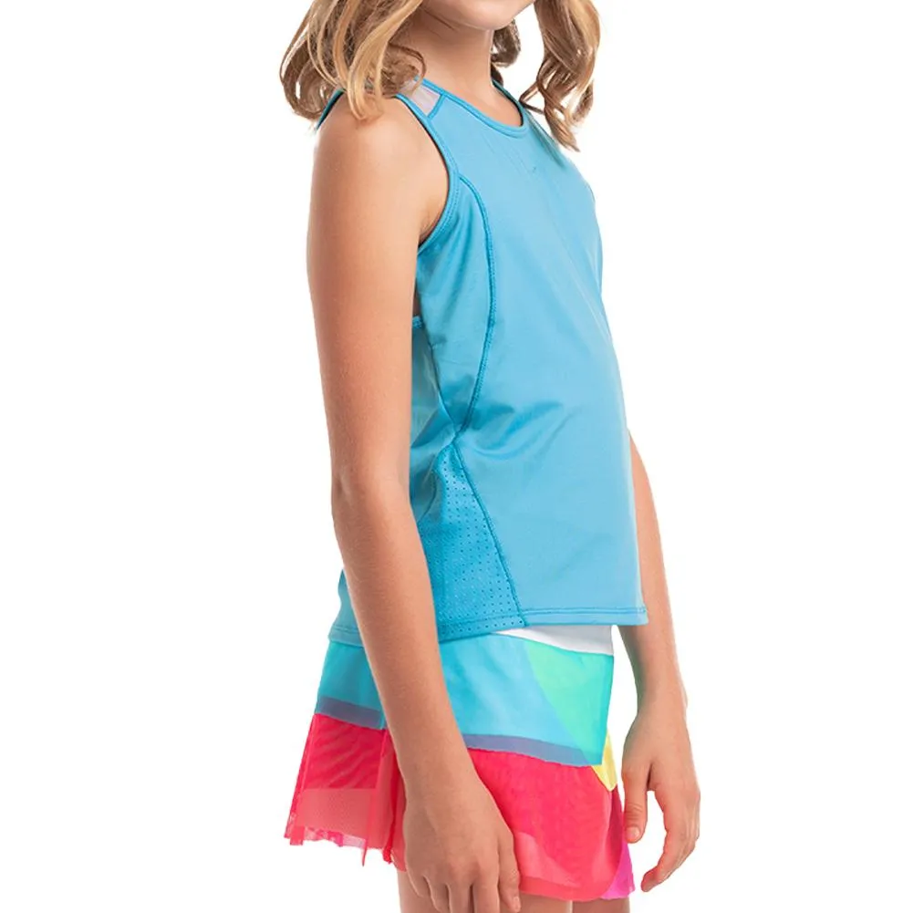 Girl's Tiebreak Tennis Tank Parrot