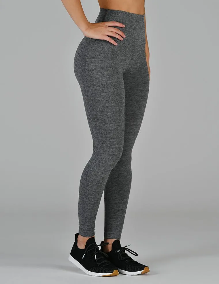 Glyder High Waist Pure Legging - Stone Heather