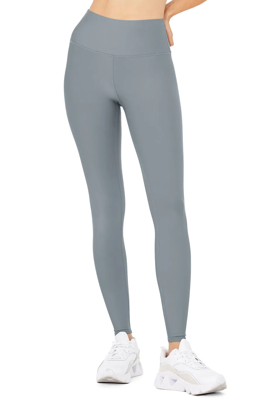 High-Waist Airlift Legging - Steel Blue