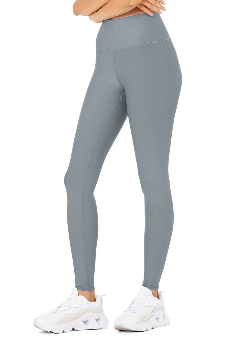 High-Waist Airlift Legging - Steel Blue