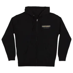 INDEPENDENT ZIP HOOD ITC STAINED BLACK