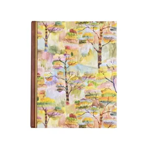 Journal -Hard Cover Large - Watercolour Treescape