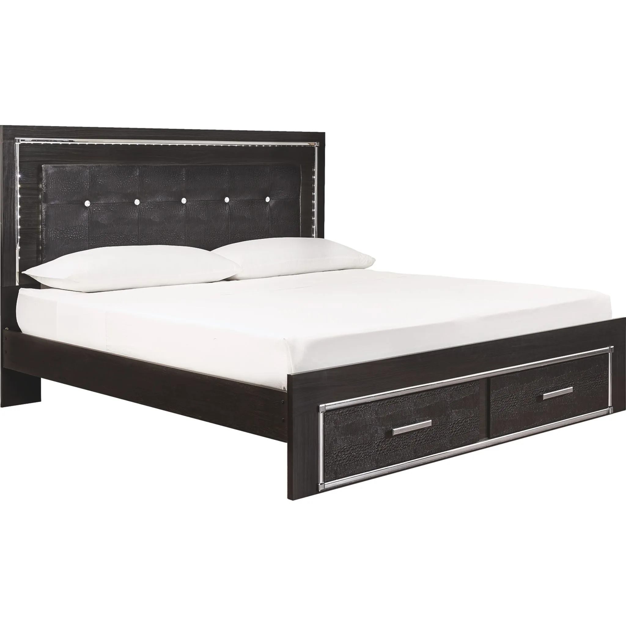 Kaydell 5 Piece King Panel Bedroom