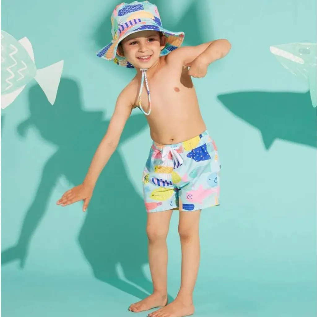 Kids boardshorts | Rainbow reef