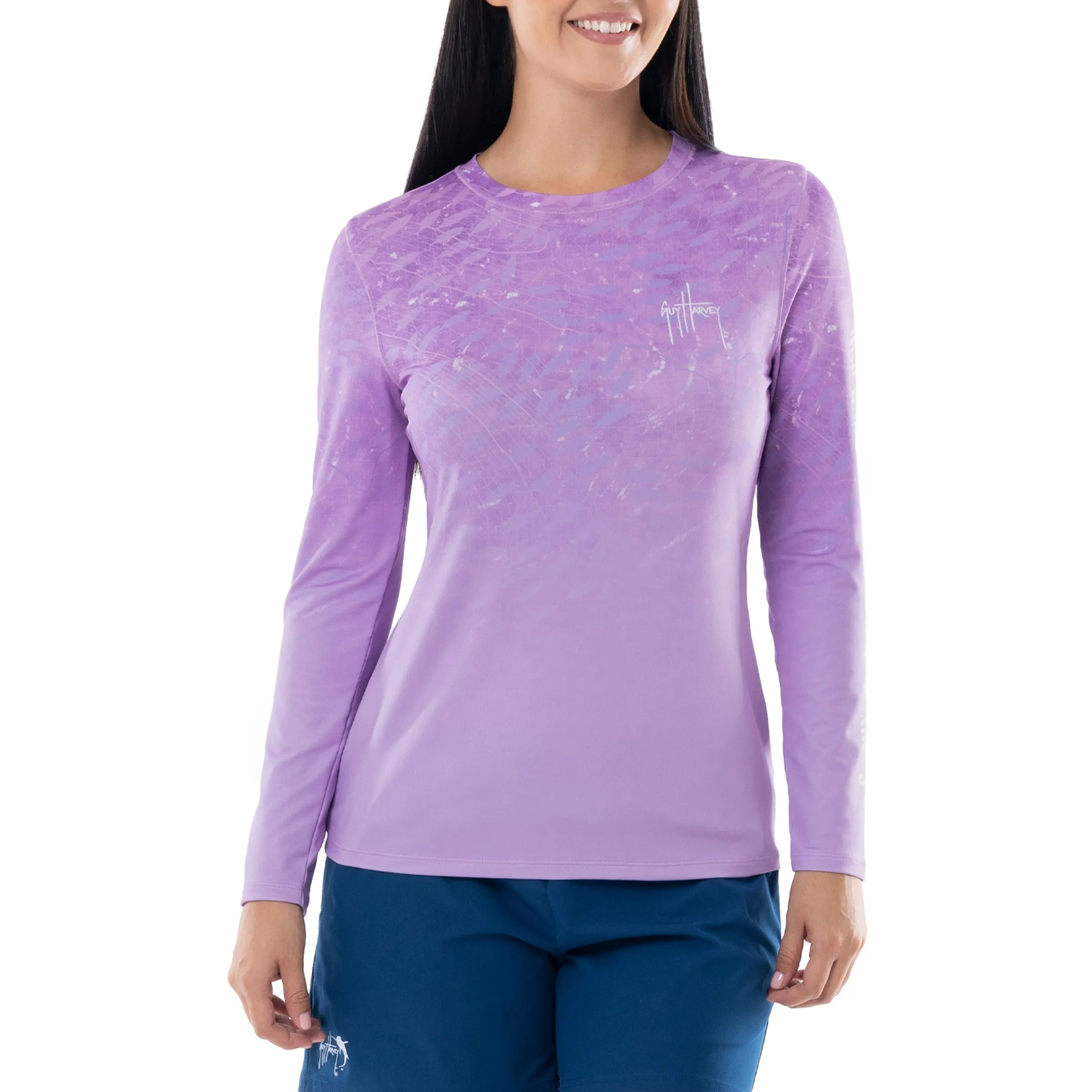 Ladies Tuna Radar Long Sleeve Performance Sun Protection Top