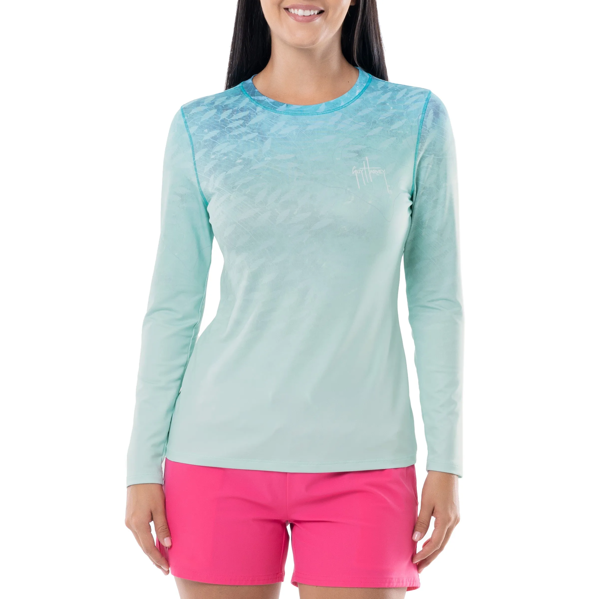 Ladies Tuna Radar Long Sleeve Performance Sun Protection Top