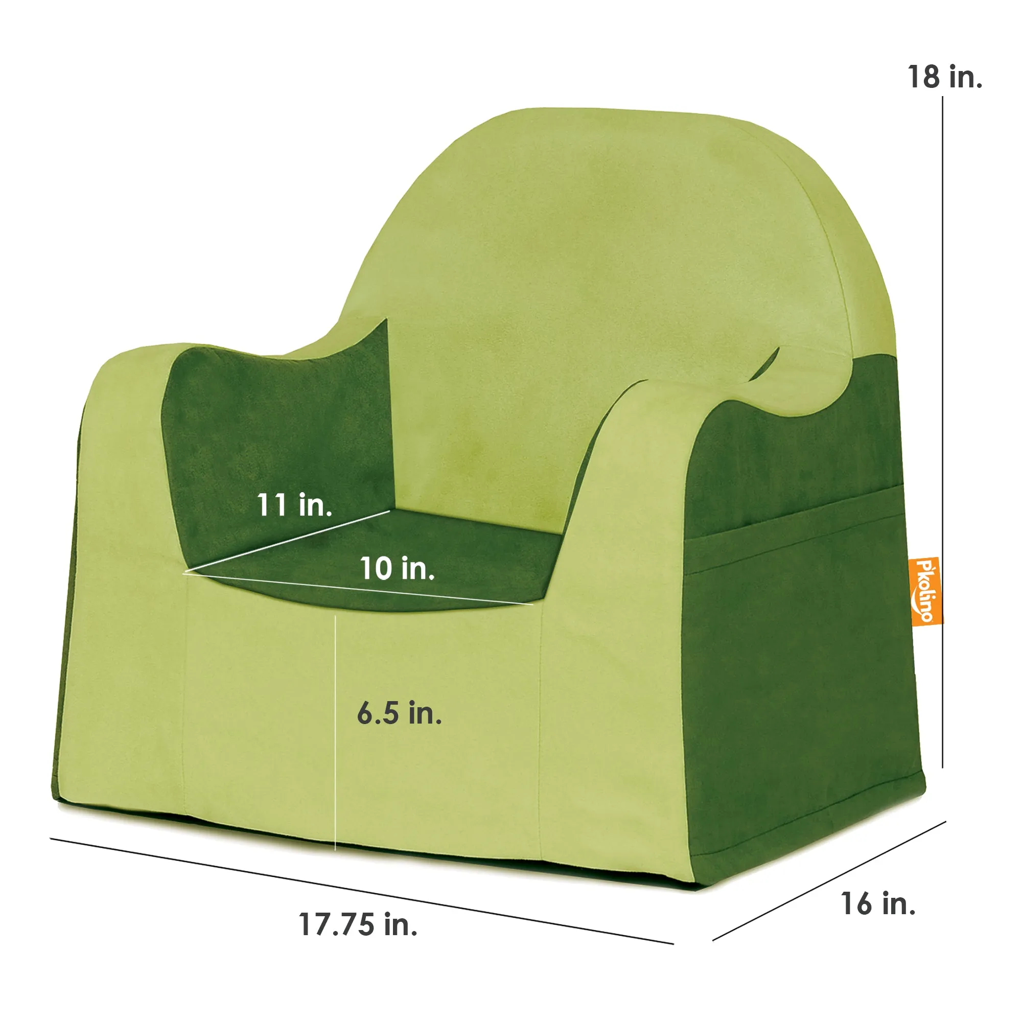 Little Reader Toddler Chair Green