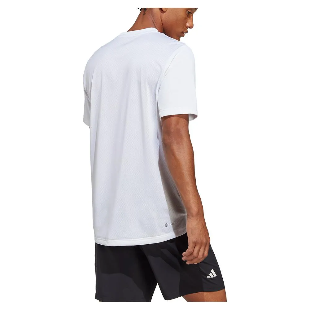 Men`s Club Tennis Top White