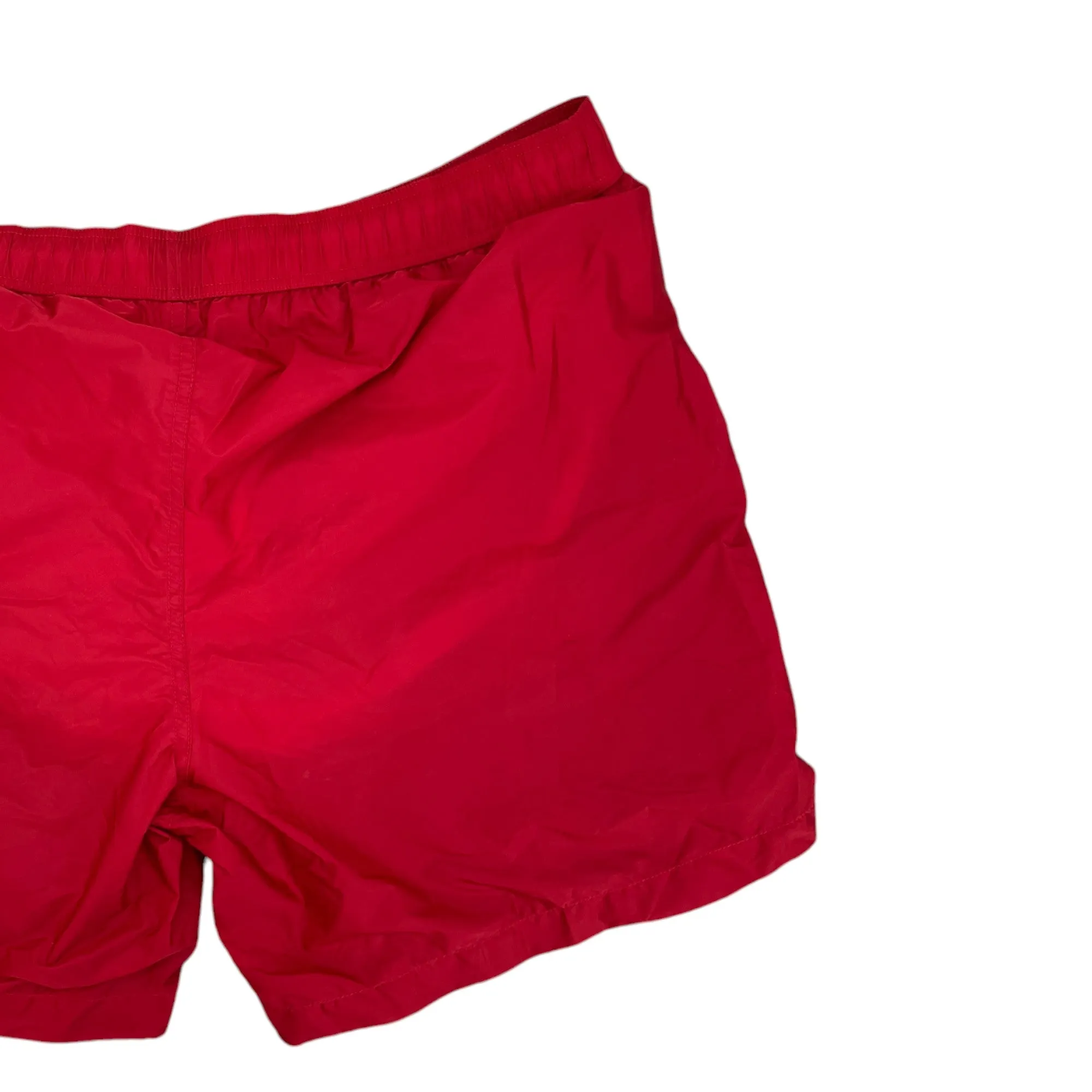 Men's Logo Swim Shorts Red Size XL