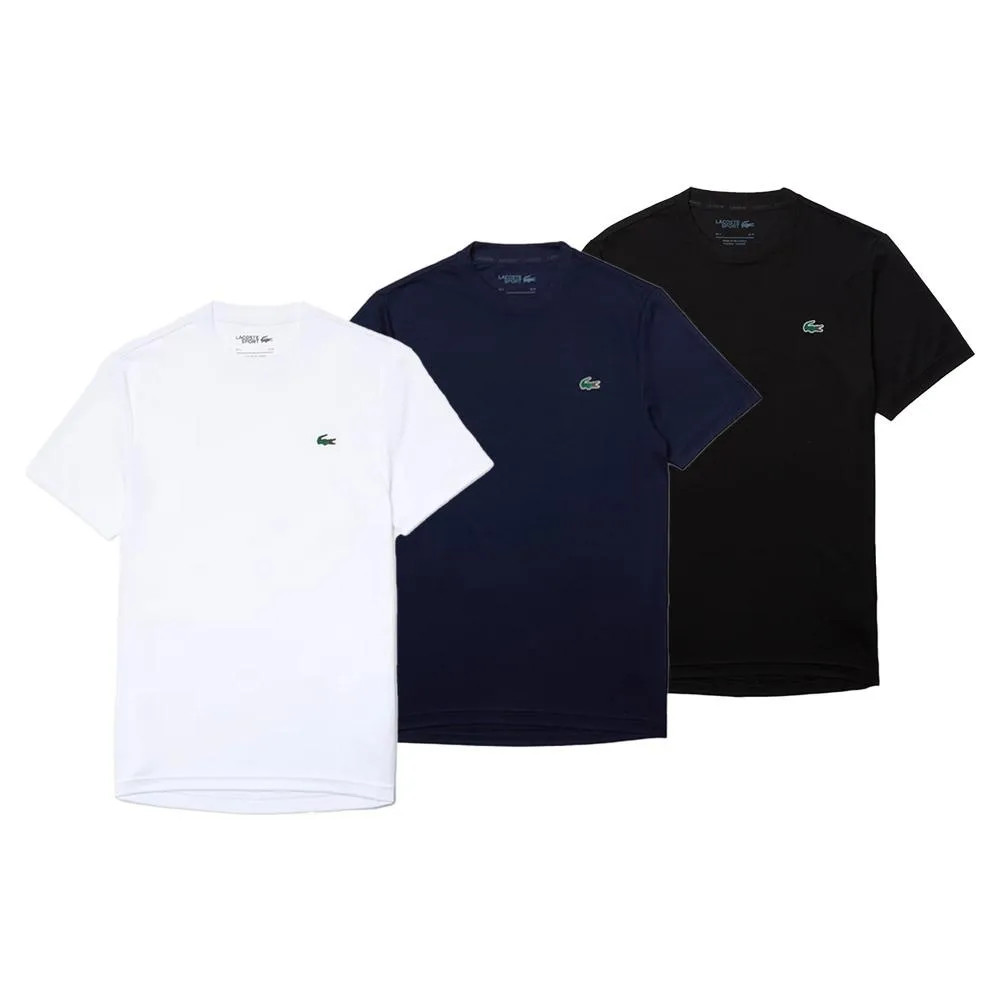 Mens Sport Breathable Pique Tennis Tee