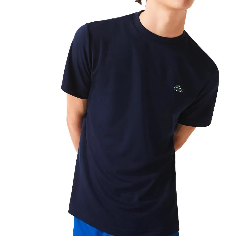 Mens Sport Breathable Pique Tennis Tee