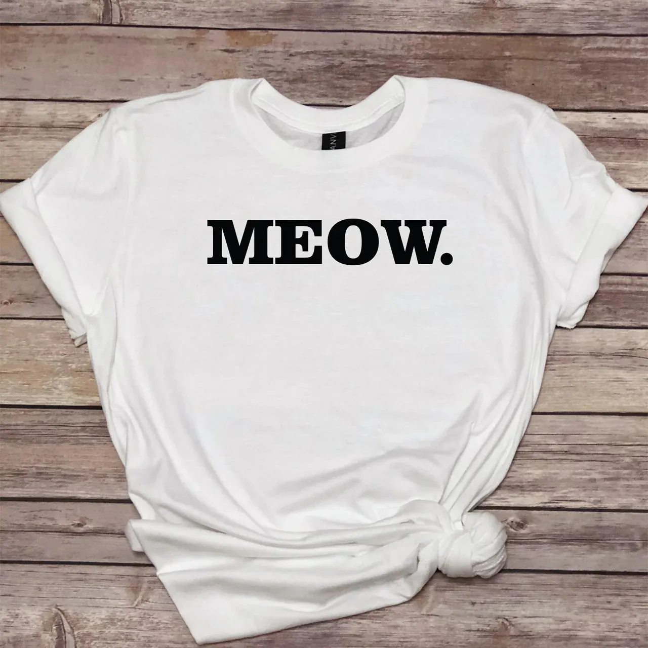 MEOW Adult Unisex Tee Shirt