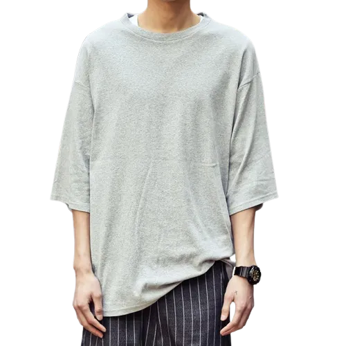 Motto Oversized Shirt