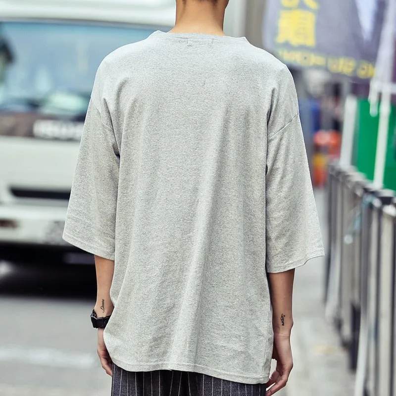 Motto Oversized Shirt