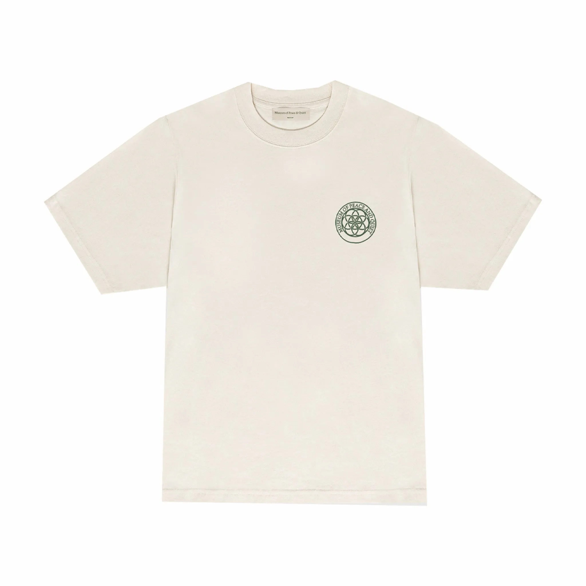 Museum of Peace & Quiet Earth Wellness Center T-Shirt (Bone)