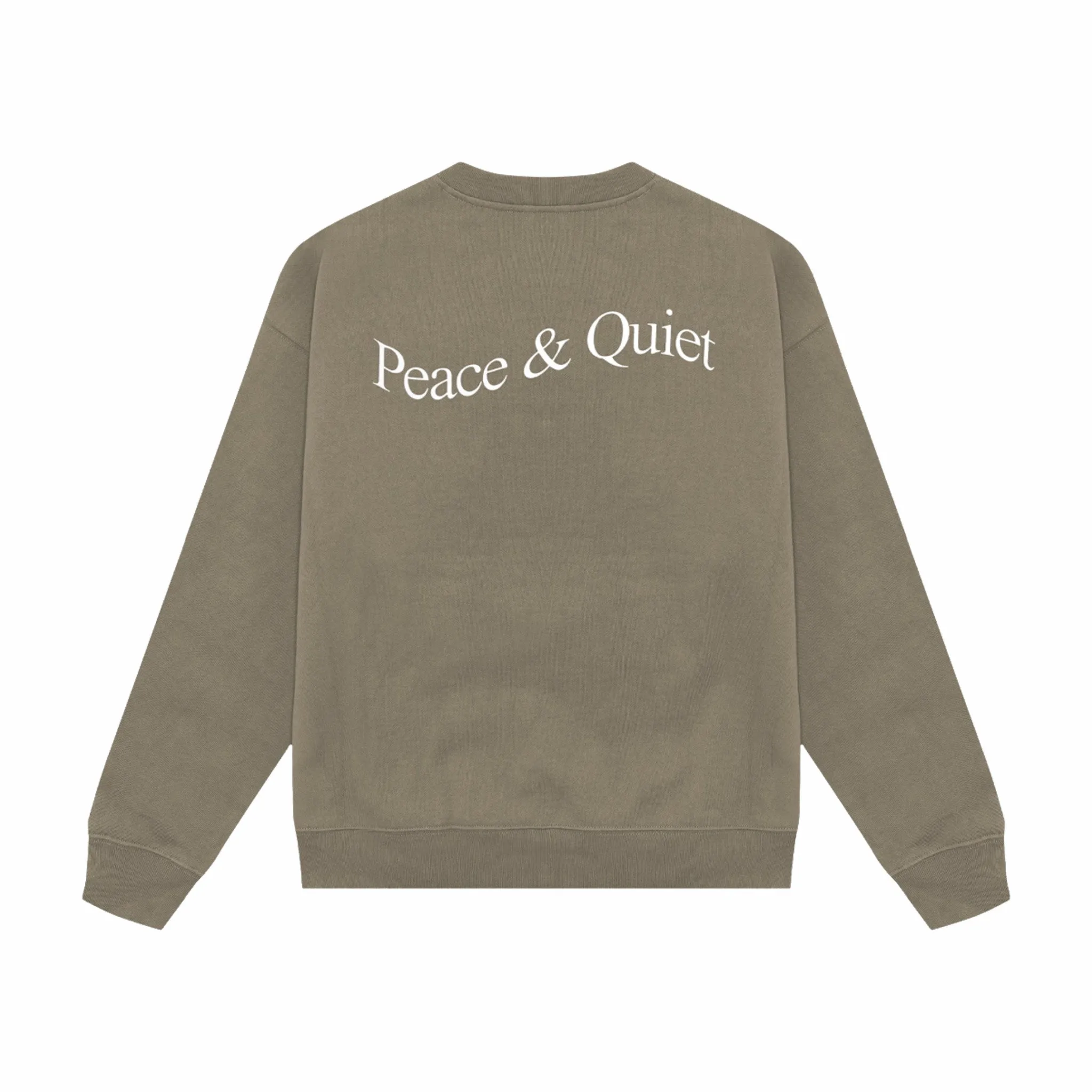 Museum of Peace & Quiet Wordmark Crewneck (Clay)