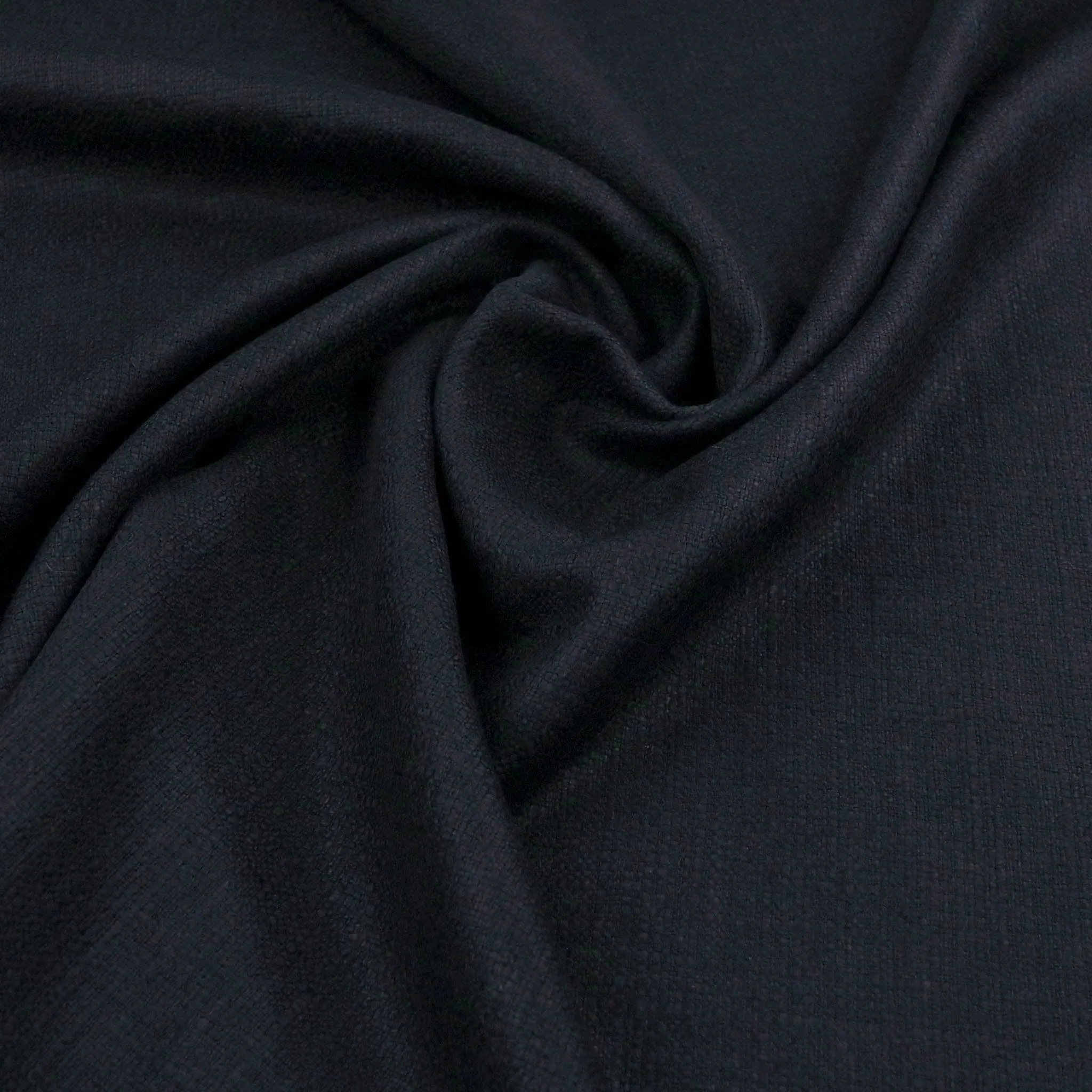 Navy Tweed Fabric  99672