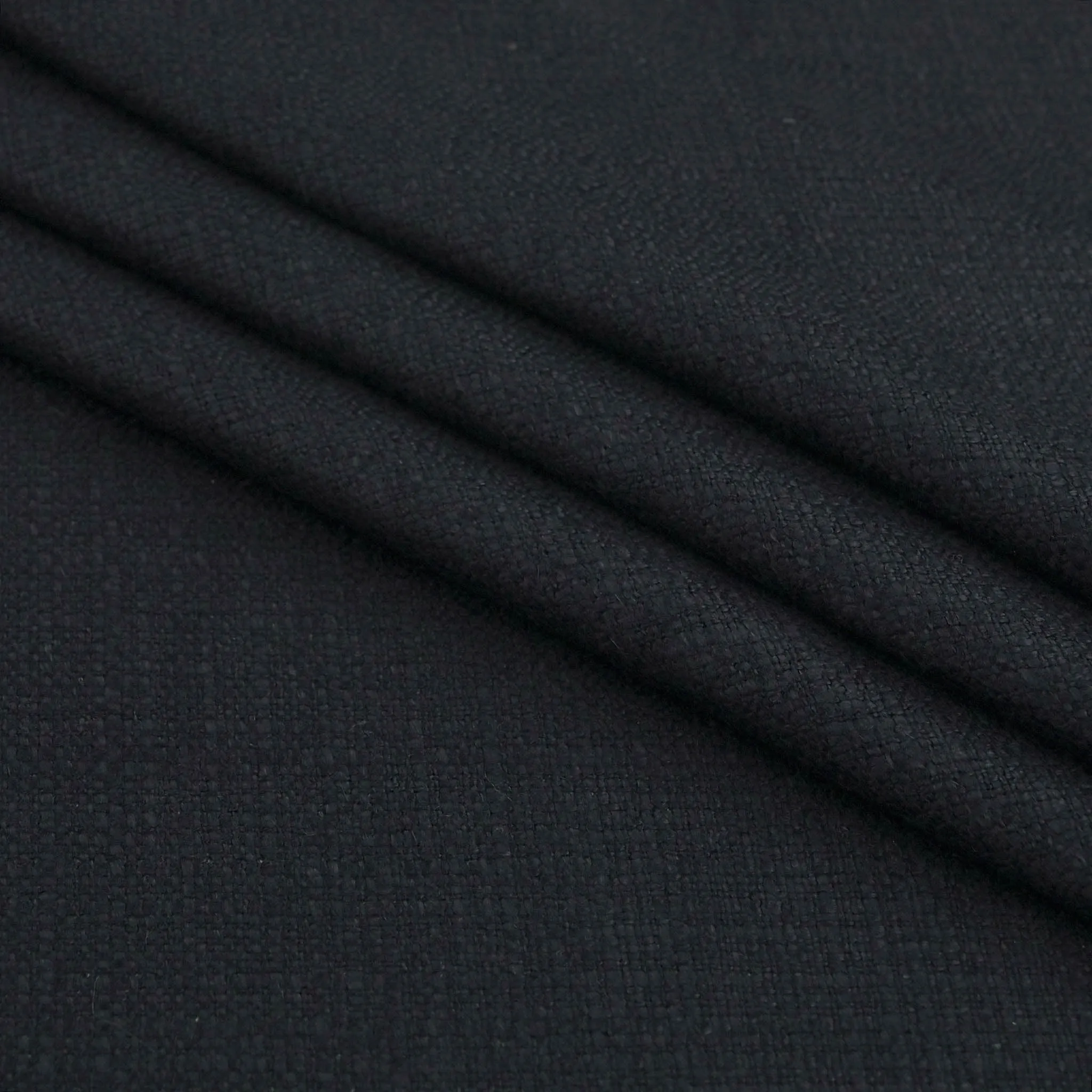 Navy Tweed Fabric  99672