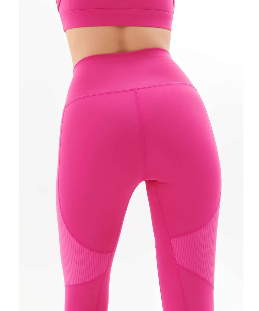 P.E Nation Free Play Legging (Raspberry Rose)