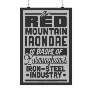 "Red Mountain Sign" Print