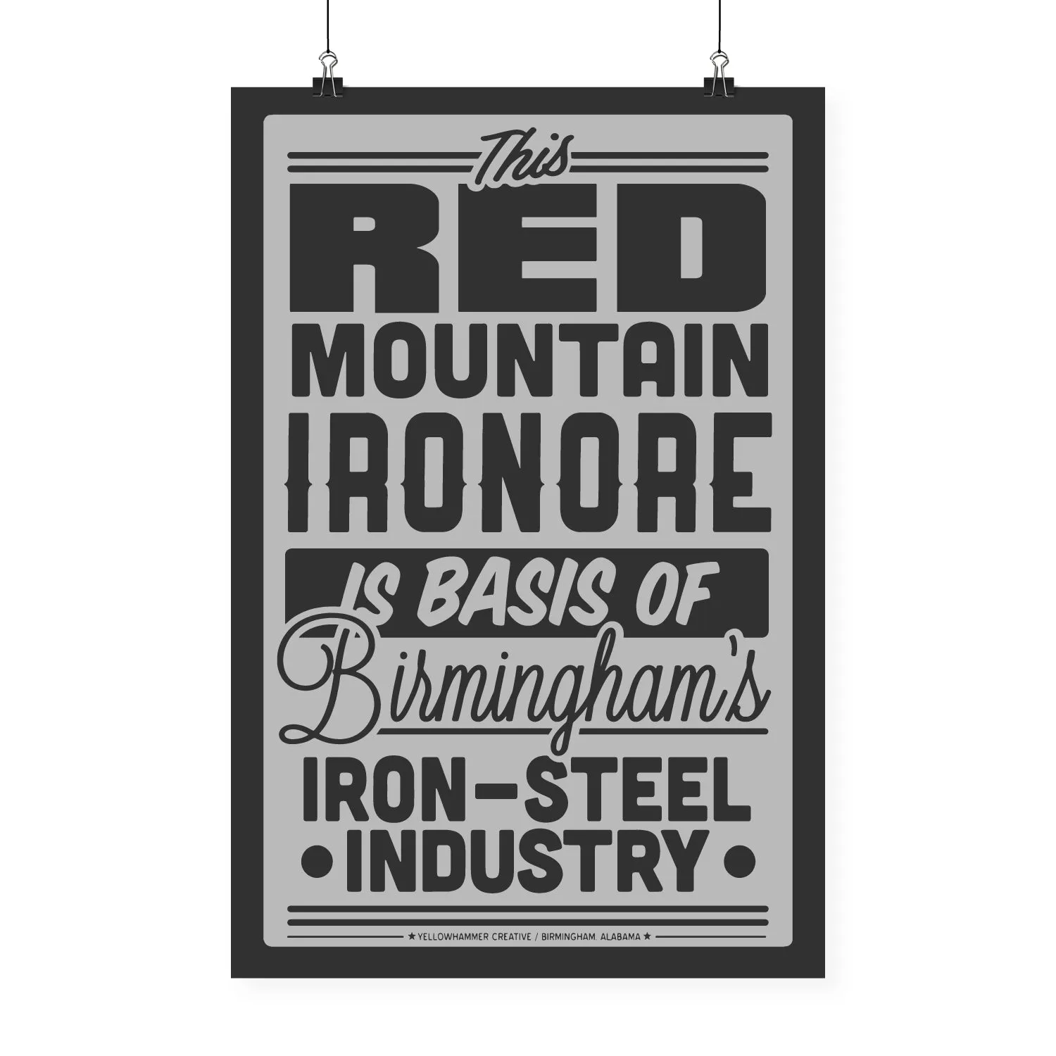 "Red Mountain Sign" Print