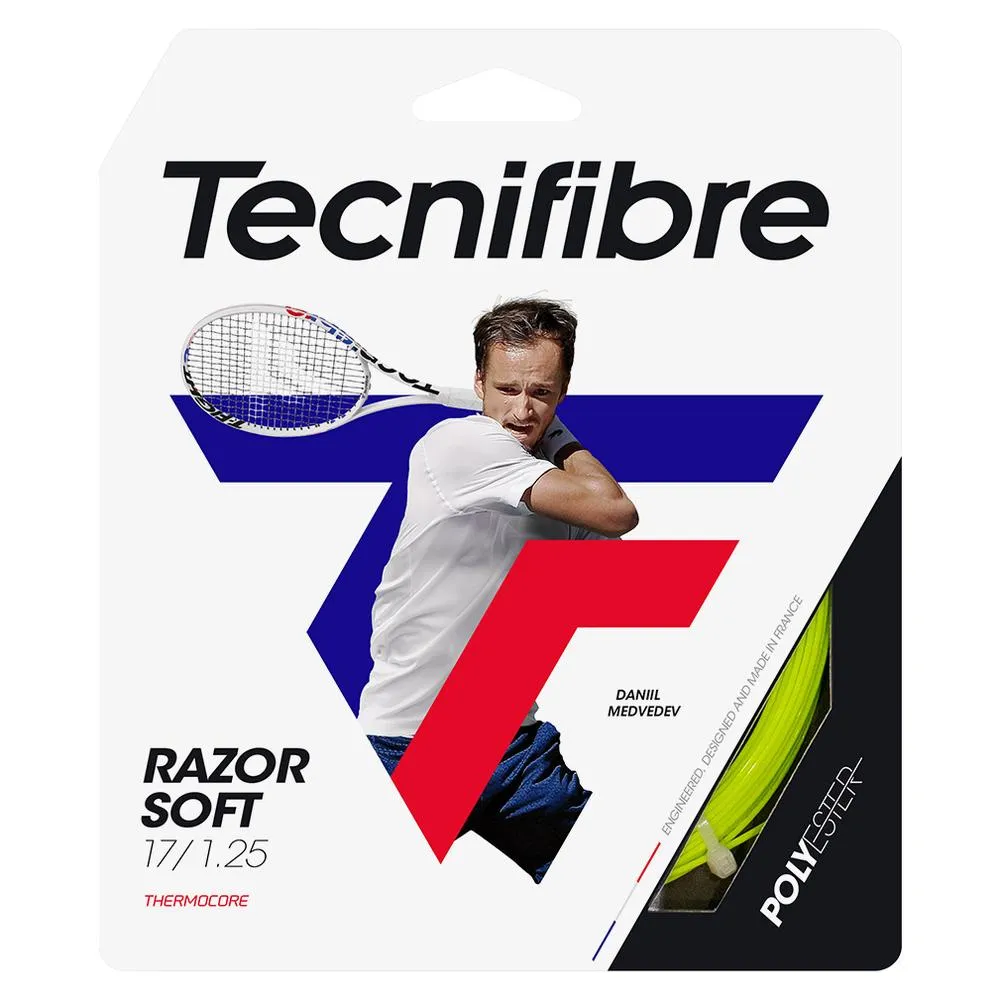 Razor Soft Tennis String Lime