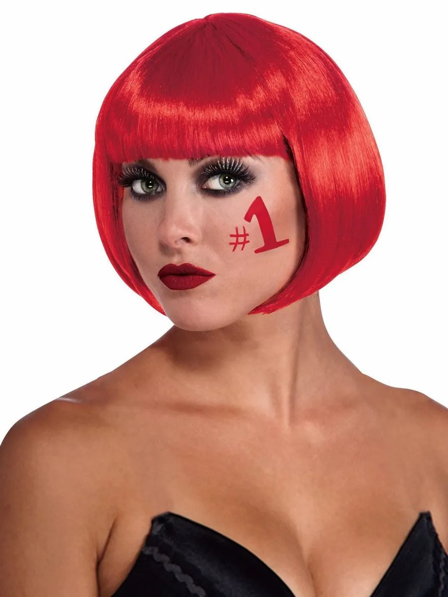 Red Bob Wig