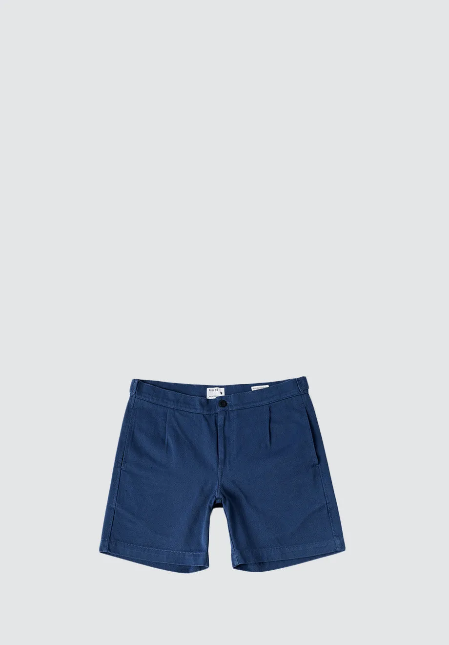 Relaxed Cotton Shorts | Dark Denim