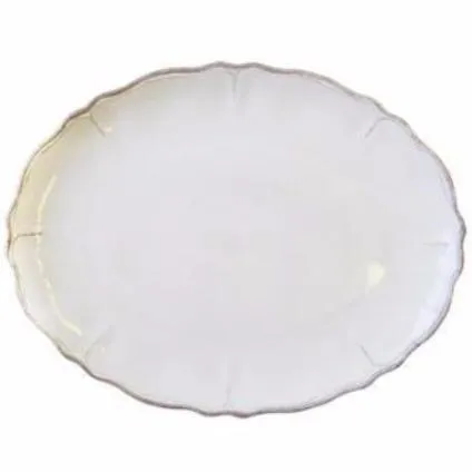 Rustica Antique White 16" Oval Platter 266RUAW