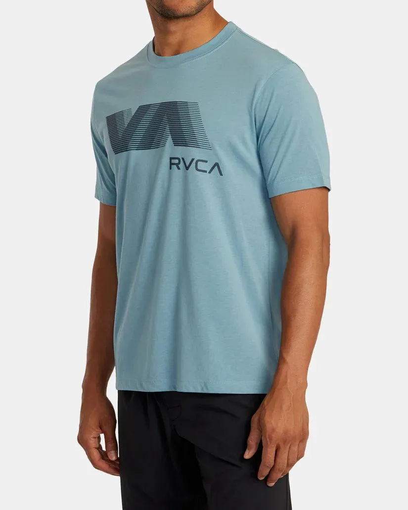 RVCA Men's VA Blur Short Sleeve Tee